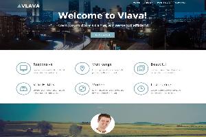 Vlava Bootstrap Website Theme Free Download